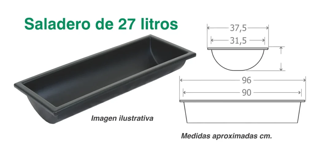 SALADERO LITROS (Personalizado)